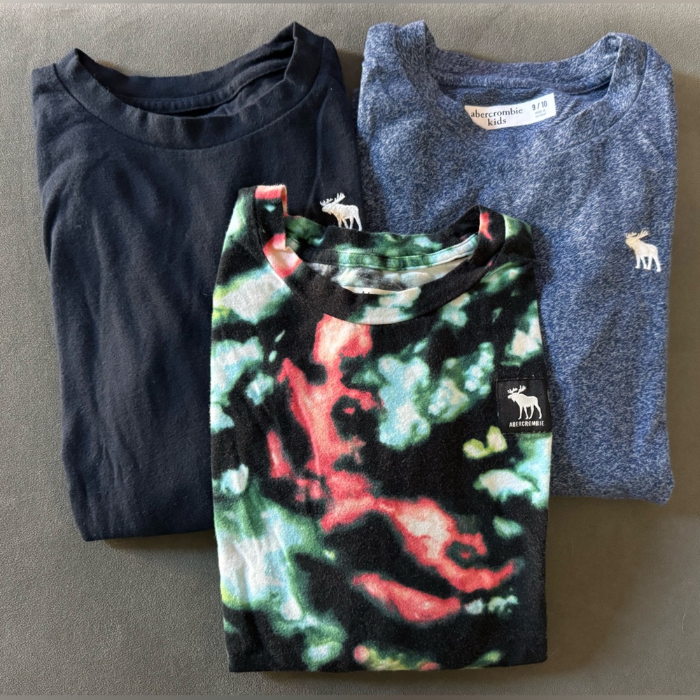 GUC 9/10 Boys Abercrombie Kids Long Sleeve bundle/lot